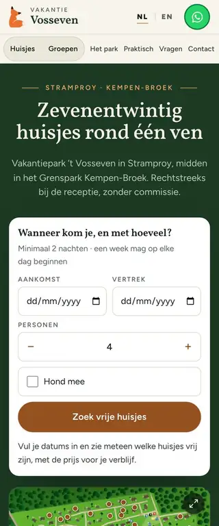 Vakantiepark 't Vosseven sur un téléphone