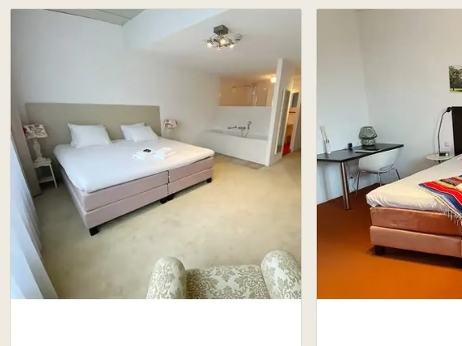 Een logeerhuis met kamers voor groepen